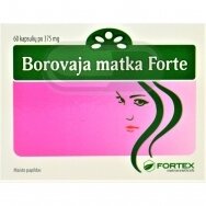„Borovaja matka Forte“, 60 kapsulių po 375 mg