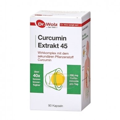 DR.WOLZ Curcumin Extrakt 45, N90