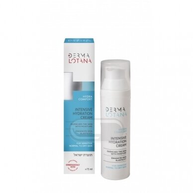 DERMA LOTANA INTENSYVIAI DRĖKINANTIS MAITINAMASIS KREMAS HYDRA COMFORT 75 ML