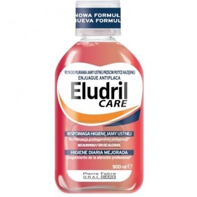 ELUDRIL CARE skalavimo skystis, 500 ml