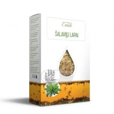 Emili Šalavijų lapai (f. Salviae), 40g