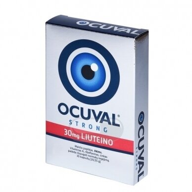 Ocuval Strong kapsulės, N30