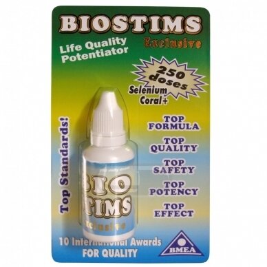 Skystas selenas BIOSTIMS Exclusive Oligo-Selenium, 30ml