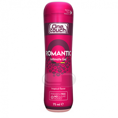 Švelnus intymus gelis/lubrikantas ONE TOUCH Romantic 75ml