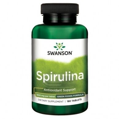 SWANSON Spirulina N180